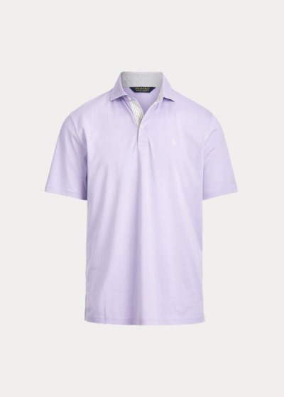 Men's Ralph Lauren Classic Fit Jersey Polo Shirts | 021639YTE